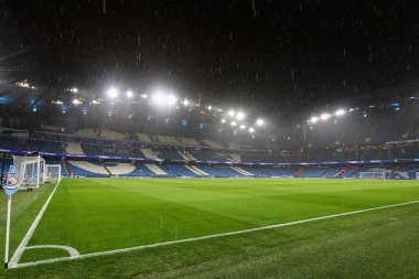 Manchester City 'nin Premier Lig karşılaşması öncesinde Etihad Stadyumu' nda genel bir manzara 31 Ocak 202 'de Etihad Stadyumu' nda Manchester City ile Burnley karşılaşacak.