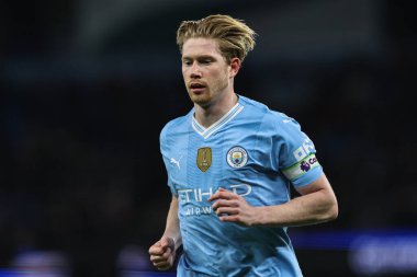 Premier Lig karşılaşmasında Manchester City, Etihad Stadyumu 'nda Burnley' e karşı 31 Ocak 202 'de oynanan Premier League karşılaşmasında Manchester City' den Kevin De Bruyne