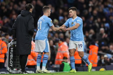 Manchester City 'den Sergio Gmez 31 Ocak 2024' te Etihad Stadyumu 'nda Manchester City ile Burnley arasındaki Premier League maçında Manchester City' den Julin Ivarez 'in yerini aldı.