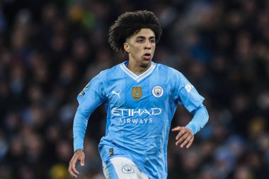 Manchester City ile Burnley arasındaki Premier League maçı sırasında Manchester City 'den Rico Lewis 31 Ocak 202' de Etihad Stadyumu 'nda karşılaşacak.