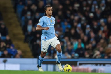Manchester City 'den Nathan Ak, Premier Lig maçında Manchester City ile Burnley' nin Etihad Stadyumu 'nda 31 Ocak 2024' te karşı karşıya geldiği maçta topu aldı.