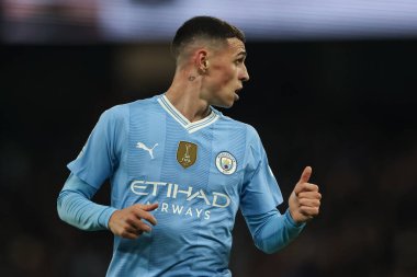 Manchester City, Manchester Stadyumu 'nda 31 Ocak 202 tarihinde oynanan Premier League maçında Manchester City' nin 47 numaralı boyun dövmesi.
