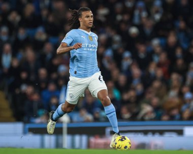 Manchester City 'den Nathan Ak, Premier Lig maçında Manchester City ile Burnley' nin Etihad Stadyumu 'nda 31 Ocak 2024' te karşı karşıya geldiği maçta topu aldı.