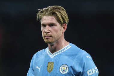 Premier Lig karşılaşmasında Manchester City, Etihad Stadyumu 'nda Burnley' e karşı 31 Ocak 202 'de oynanan Premier League karşılaşmasında Manchester City' den Kevin De Bruyne