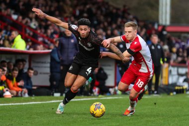 Blackpool 'dan Jordan Lawrence-Gabriel, 3 Şubat 202' de Lamex Stevenage, İngiltere 'deki Stevenage - Blackpool maçında Stevenage - Stevenage maçında Stevenage - Stevenage maçında Stevenage' ı yendi.