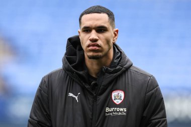 Barnsley 'den Jon Russell, 3 Şubat 202' de İngiltere 'nin Toughsheet Community Stadyumu' nda oynanan Bolton Wanderers - Barnsley maçında sahaya çıktı.