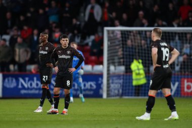 Blackpool 'dan Albie Morgan, 3 Şubat 202' de İngiltere 'nin Stevenage Stevenage-Blackpool maçında 1-0 berabere kalma golünü attı.
