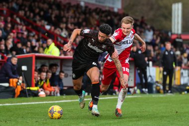 Blackpool 'dan Jordan Lawrence-Gabriel, 3 Şubat 202' de Lamex Stevenage, İngiltere 'deki Stevenage - Blackpool maçında Stevenage - Stevenage maçında Stevenage - Stevenage maçında Stevenage' ı yendi.
