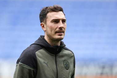 Barnsley 'den Josh Earl, 3 Şubat 202' de İngiltere 'deki Toughsheet Community Stadyumu' nda oynanan Bolton Wanderers - Barnsley maçında sahaya çıktı.