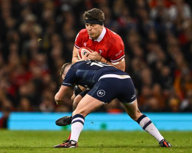 Galler 'den Teddy Williams, İskoçyalı Finn Russell tarafından 3 Şubat 202' de İngiltere 'nin Cardiff kentindeki Principality Stadyumu' nda oynanan 2024 Guinness 6 Milletle İskoçya maçında yenildi.