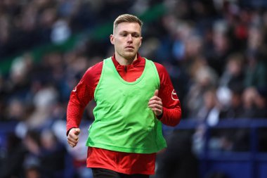 Barnsley 'den Sam Cosgrove Sky Bet Ligi 1 karşılaşmasında Bolton Wanderers, Barnsley' e karşı Toughsheet Community Stadyumu, Bolton, İngiltere, 3 Şubat 202