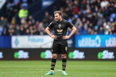 Barnsley 'den Herbie Kane 3 Şubat 202' de İngiltere 'deki Toughsheet Community Stadyumu' nda Bolton Wanderers - Barnsley maçında