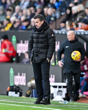 Fulham 'ın Marco Silva teknik direktörü, Premier Lig maçı sırasında Burnley Fulham' a karşı Turf Moor, Burnley, İngiltere, 3 Şubat 202