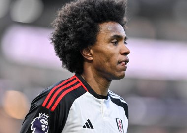 Fulham 'lı Willian, Premier Lig maçı sırasında Burnley, Fulham' a karşı Turf Moor, Burnley, İngiltere, 3 Şubat 202