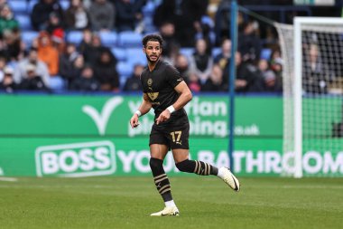 Barnsley 'den Barry Cotter, Sky Bet League 1 karşılaşmasında Bolton Wanderers' a karşı Toughsheet Community Stadyumu, Bolton, Birleşik Krallık, 3 Şubat 202