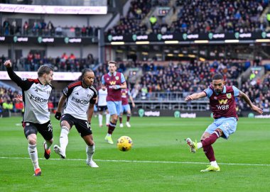 Burnley 'li Vitinho, Premier Lig maçında Burnley Fulham' a karşı Turf Moor, Burnley, İngiltere 'de 3 Şubat 202' de gol attı.
