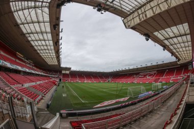 4 Şubat 202 'de Riverside Stadyumu' nda Middlesbrough ile Sunderland arasındaki Sky Bet Şampiyonası öncesinde Riverside Stadyumu 'nun genel bir görüntüsü.