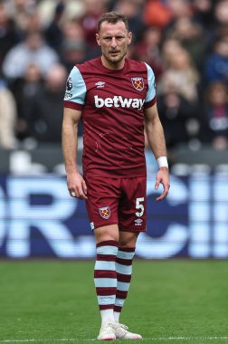 West Ham United Premier Lig karşılaşmasında Bay Coufal, 11 Şubat 2024 'te Londra Stadyumu' nda West Ham United 'a karşı Arsenal maçında