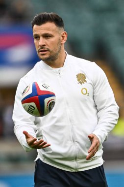 İngiltere 'nin Danny Care' i 2024 Guinness 6 Milletler karşılaşması öncesinde Twickenham Stadyumu, Twickenham, Birleşik Krallık 'ta İngiltere ile Galler karşılaşacak.
