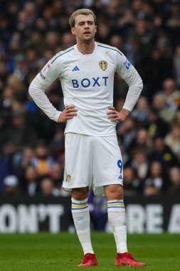 Leeds United takımından Patrick Bamford 10 Şubat 202 'de Leeds Road, Leeds, İngiltere' de Leeds United ve Rotherham United maçında karşılaştı.