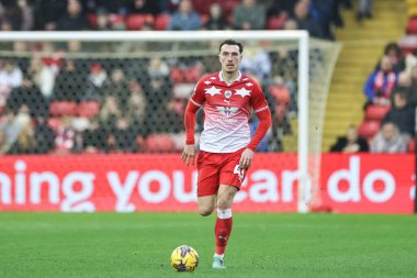 Barnsley 'den Josh Earl, 10 Şubat 202' de Oakwell, Barnsley, İngiltere 'de oynanan 1.