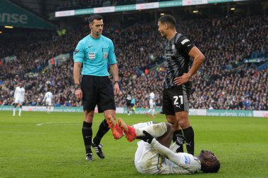 Leeds United 'dan Wilfried Gnonto, Leeds Road, Leeds, İngiltere, 10. Februa' da oynanan Sky Bet Şampiyonası maçında Rotherham United 'ın 21.