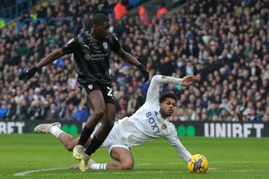 Leeds United takımından Georgina Rutter, 10 Şubat 202 'de Leeds, İngiltere' deki Elland Road 'da oynanan Sky Bet Şampiyonası maçında Rotherham United' ın 27.