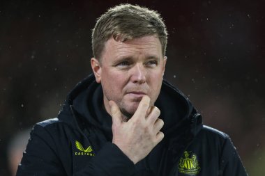 İngiltere, Nottingham City Ground 'da oynanan Premier League maçında Eddie Howe teknik direktörü Nottingham Forest Newcastle United' a karşı.