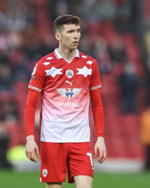 Barnsley Conor Grant, Sky Bet Ligi 1 maçında Barnsley ile Leyton Orient arasında 10 Şubat 202 'de Oakwell, Barnsley, İngiltere' de oynanacak.