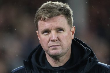 İngiltere, Nottingham City Ground 'da oynanan Premier League maçında Eddie Howe teknik direktörü Nottingham Forest Newcastle United' a karşı.