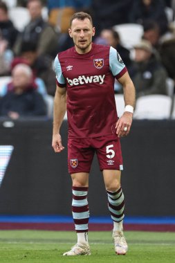 West Ham United Premier Lig karşılaşmasında Bay Coufal, 11 Şubat 2024 'te Londra Stadyumu' nda West Ham United 'a karşı Arsenal maçında