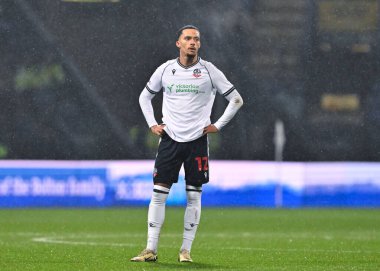 Bolton Wanderers takımından Josh Dacres-Cogley, 13 Şubat 202 'de İngiltere' deki Toughsheet Community Stadyumu 'nda Bolton Wanderers-Wycombe Wanderers maçında