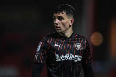 Blackpool takımından Albie Morgan 13 Şubat 202 'de Cheltenham Town' a karşı Blackpool maçında Cheltenham Town ile Cheltenham Stadyumu 'nda karşılaşacak.