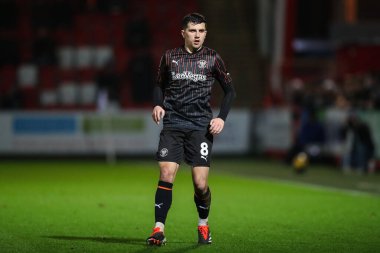 Blackpool takımından Albie Morgan 13 Şubat 202 'de Cheltenham Town' a karşı Blackpool maçında Cheltenham Town ile Cheltenham Stadyumu 'nda karşılaşacak.