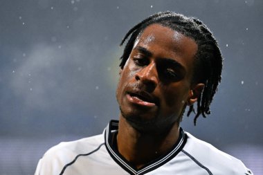 Bolton Wanderers 'dan Paris Maghoma, Gök İddia Ligi 1 karşılaşmasında Bolton Wanderers, Wycombe Wanderers' a karşı Toughsheet Community Stadyumu, Bolton, Birleşik Krallık, 13 Şubat 202