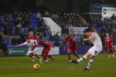 Tranmere Rovers takımından Connor Jennings 13 Şubat 202 'de İngiltere' nin Birkenhead kenhead kentinde oynanan Sky Bet 2 karşılaşmasında penaltıdan 2-0 öne geçti.