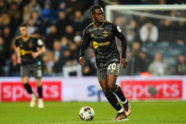 Southampton 'dan Kamaldeen Sulemana, 16 Şubat 202' de İngiltere 'nin West Bromwich Albion-Southampton maçında maç yapıyor.