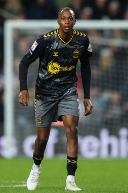 Southampton 'dan Joe Aribo Sky Bet Şampiyonası maçı sırasında West Bromwich Albion, Southampton' a karşı The Hawthorns, West Bromwich, İngiltere, 16 Şubat 202