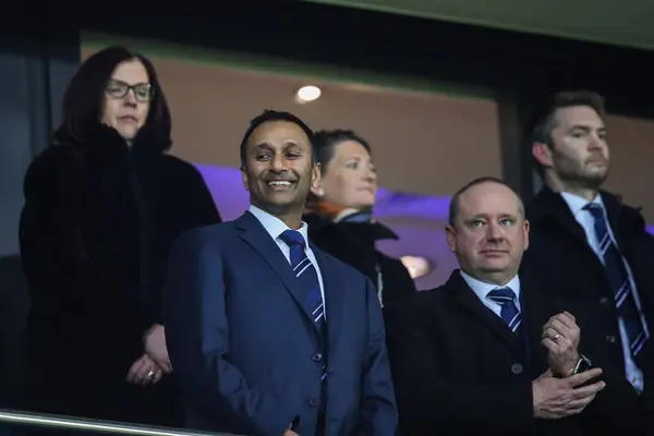 Stock image Shilen Patel new owner of West Bromwich Albion waves to the fans during the Sky Bet Championship match West Bromwich Albion vs Southampton at The Hawthorns, West Bromwich, United Kingdom, 16th February 202