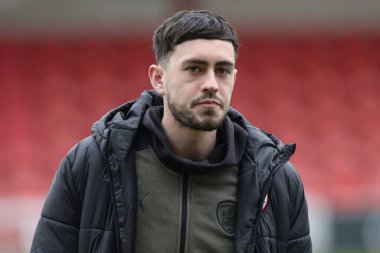 Barnsley 'den Corey O' Keeffe, 17 Şubat 202 'de İngiltere' nin Highbury Stadyumu 'nda Fleetwood Town ile Barnsley arasındaki Sky Bet 1 maçı sırasında geldi.