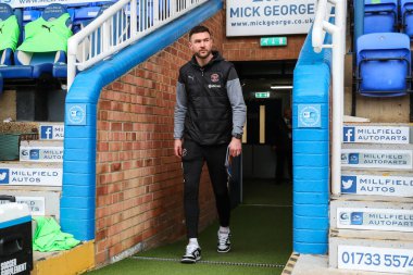 Blackpool 'dan Richard O' Donnell, 17 Şubat 202 'de İngiltere' deki Weston Homes Stadyumu 'nda oynanan 1.