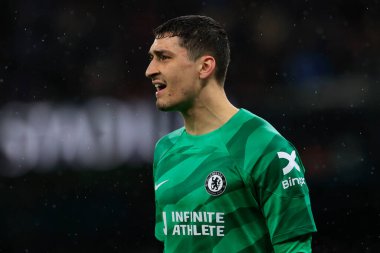 Chelsea 'den Corce Petroviç Premier Lig karşılaşmasında Manchester City, Etihad Stadyumu' nda Chelsea 'ye karşı, 17 Şubat 202