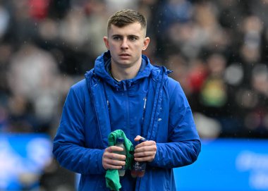 Preston North End 'den Ben Woodburn, 17 Şubat 202' de Preston North End - Blackburn Rovers maçında...