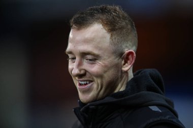 Blackpool 'dan Shayne Lavery, 17 Şubat 202' de İngiltere 'deki Weston Homes Stadyumu' nda oynanan 1.