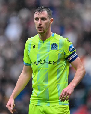 Blackburn Rovers 'dan Dominic Hyam, 17 Şubat 202' de İngiltere 'nin Deepdale kentinde Preston North End ve Blackburn Rovers maçında