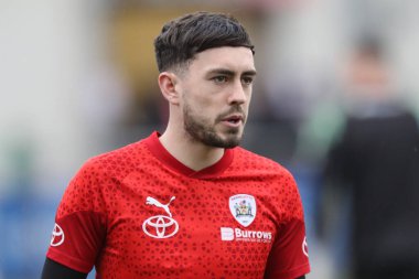 Barnsley 'den Corey O' Keeffe 17 Şubat 202 'de İngiltere' deki Highbury Stadyumu 'nda oynanan Sky Bet League 1 karşılaşmasında ısınma turunda Fleetwood Town ile Barnsley karşı karşıya geldi.