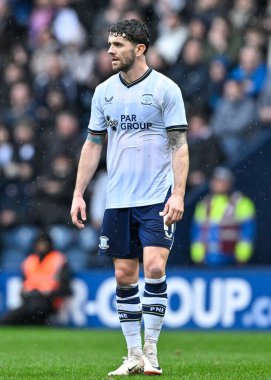 Preston North End 'den Robbie Brady, 17 Şubat 202' de Preston North End - Blackburn Rovers maçında