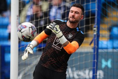 Blackpool 'dan Richard O' Donnell, 17 Şubat 202 tarihinde İngiltere 'nin Peterborough kentindeki Weston Homes Stadyumu' nda oynanan 1.