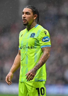 Blackburn Rovers 'dan Tyrhys Dolan, 17 Şubat 202' de İngiltere 'nin Deepdale kentinde Preston North End ve Blackburn Rovers maçında