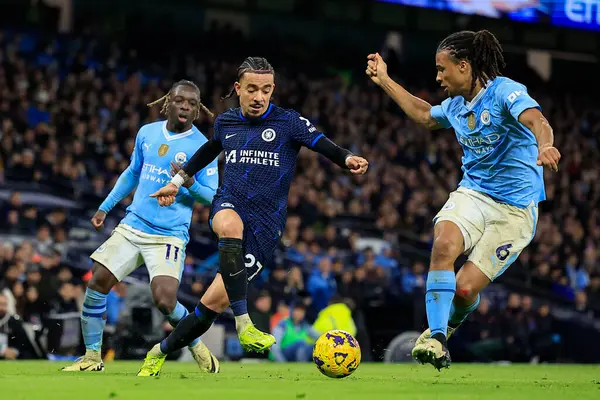 Maol Gusto Chelsea Tries Get Nathan Ake Manchester City Premier — Stock Photo, Image